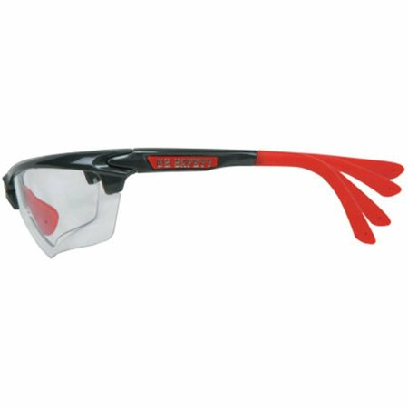EXOTIC Dominator DM3 Safety Glasses, Clear Lens MAX6 Anti-Fog, Gunmetal Frame EX3686502